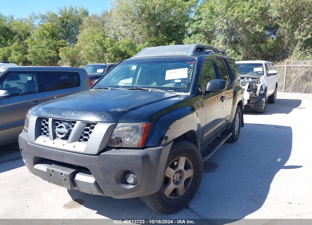 2005 NISSAN XTERRA S VIN: 5N1AN08U55C657598