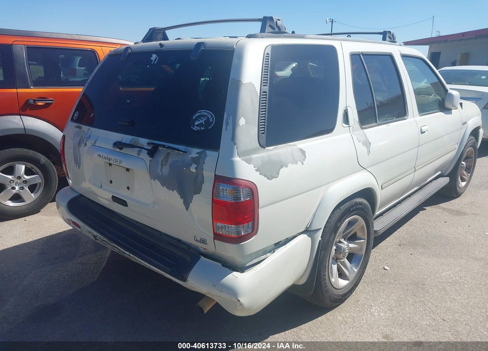 2004 NISSAN PATHFINDER LE PLATINUM VIN: JN8DR09X94W808412