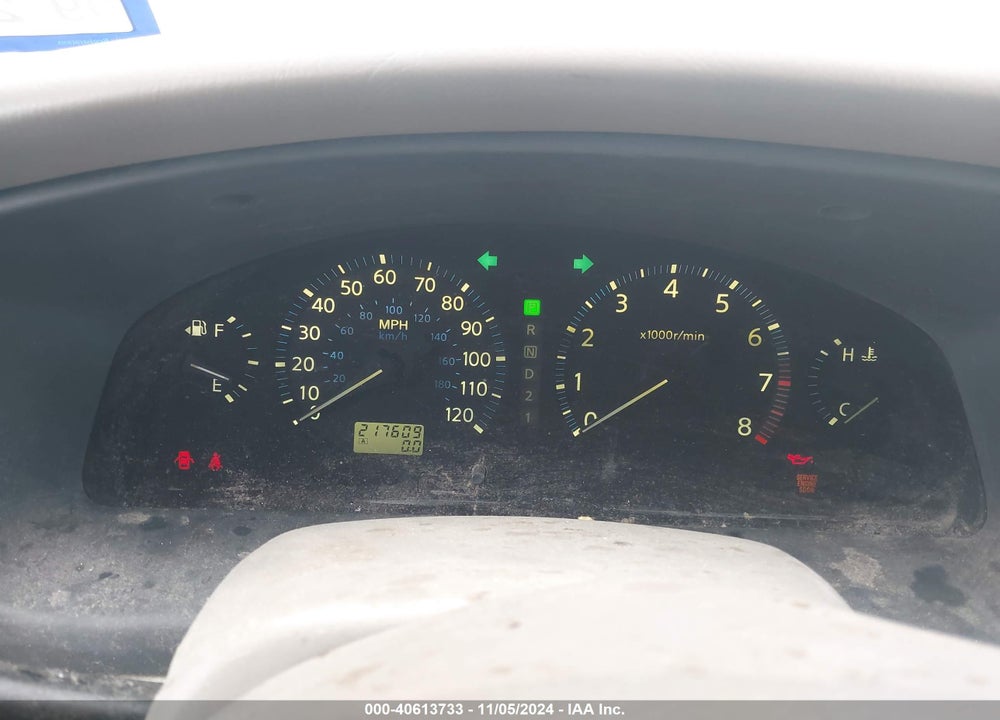 2004 NISSAN PATHFINDER LE PLATINUM VIN: JN8DR09X94W808412
