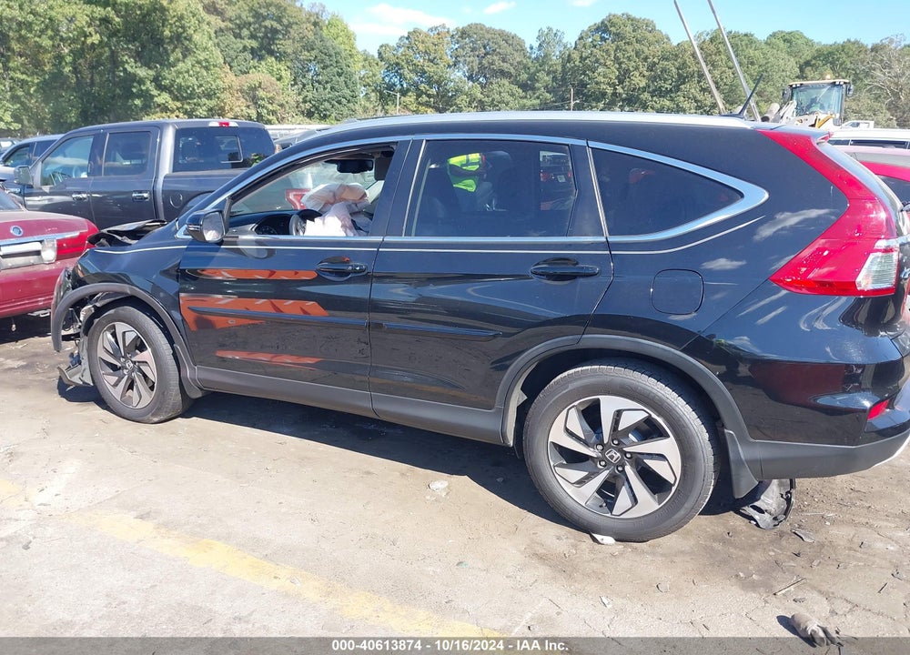 2015 HONDA CR-V TOURING VIN: 5J6RM3H94FL025680