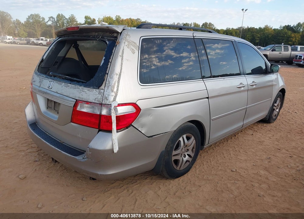 2005 HONDA ODYSSEY EX-L VIN: 5FNRL38715B113112