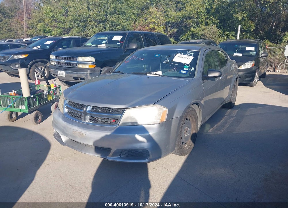 2014 DODGE AVENGER SE VIN: 1C3CDZAB2EN216730