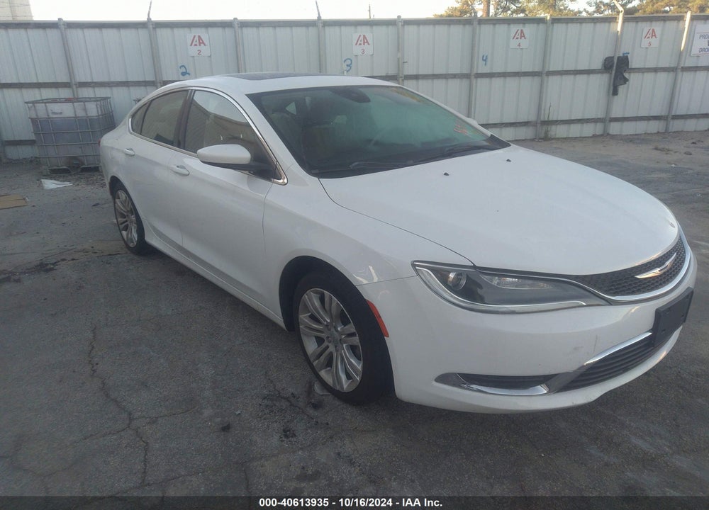 2015 CHRYSLER 200 LIMITED VIN: 1C3CCCAB1FN569171