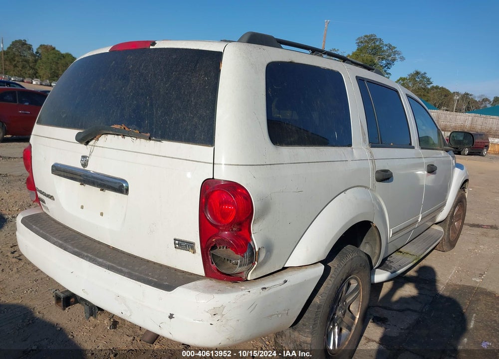 2004 DODGE DURANGO LIMITED VIN: 1D4HB58D14F172836