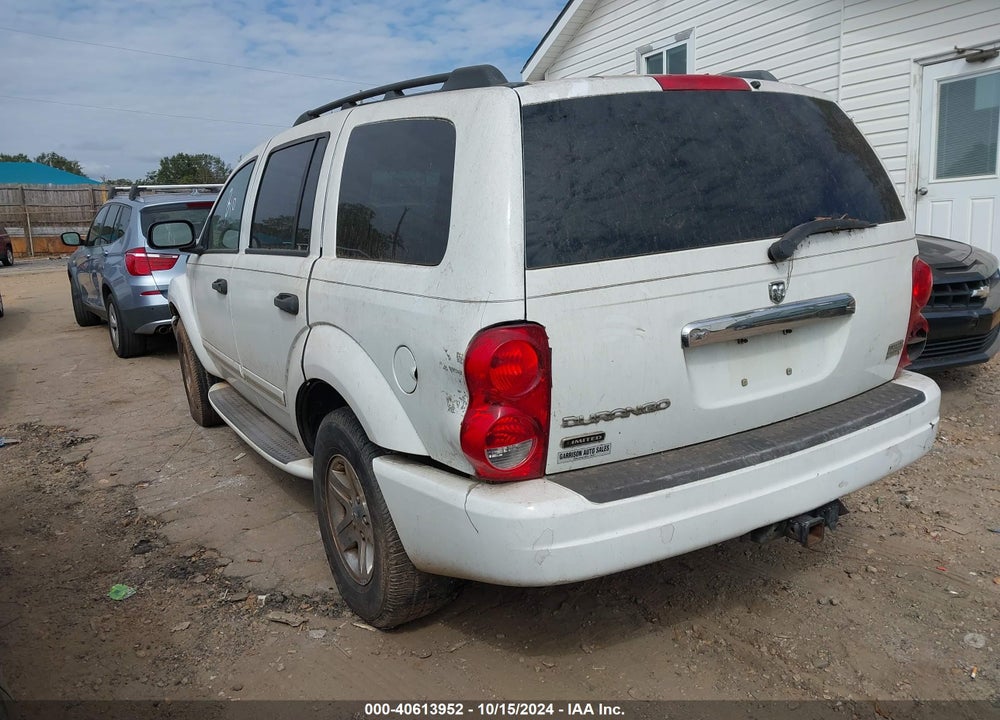 2004 DODGE DURANGO LIMITED VIN: 1D4HB58D14F172836