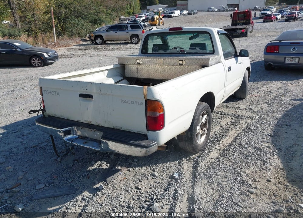 1998 TOYOTA TACOMA VIN: 4TANL42N8WZ152069