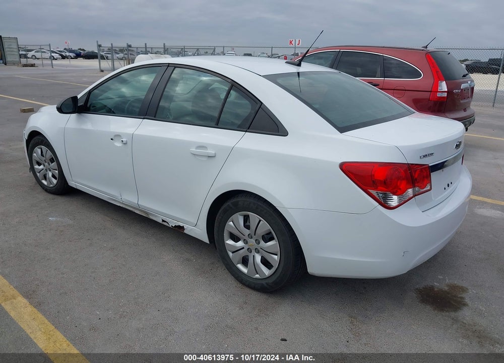 2014 CHEVROLET CRUZE LS MANUAL VIN: 1G1PB5SH2E7278091