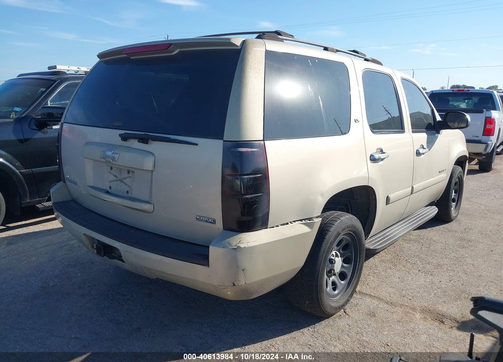 2007 CHEVROLET TAHOE LS VIN: 1GNFC13047R225375