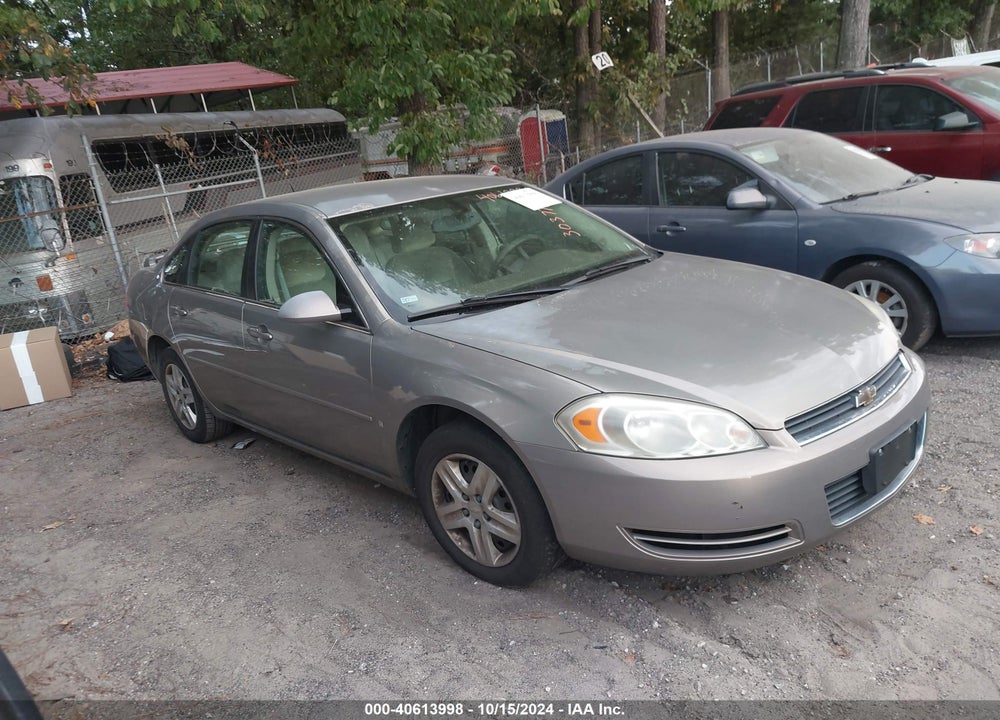 2006 CHEVROLET IMPALA LS VIN: 2G1WB58K269303778