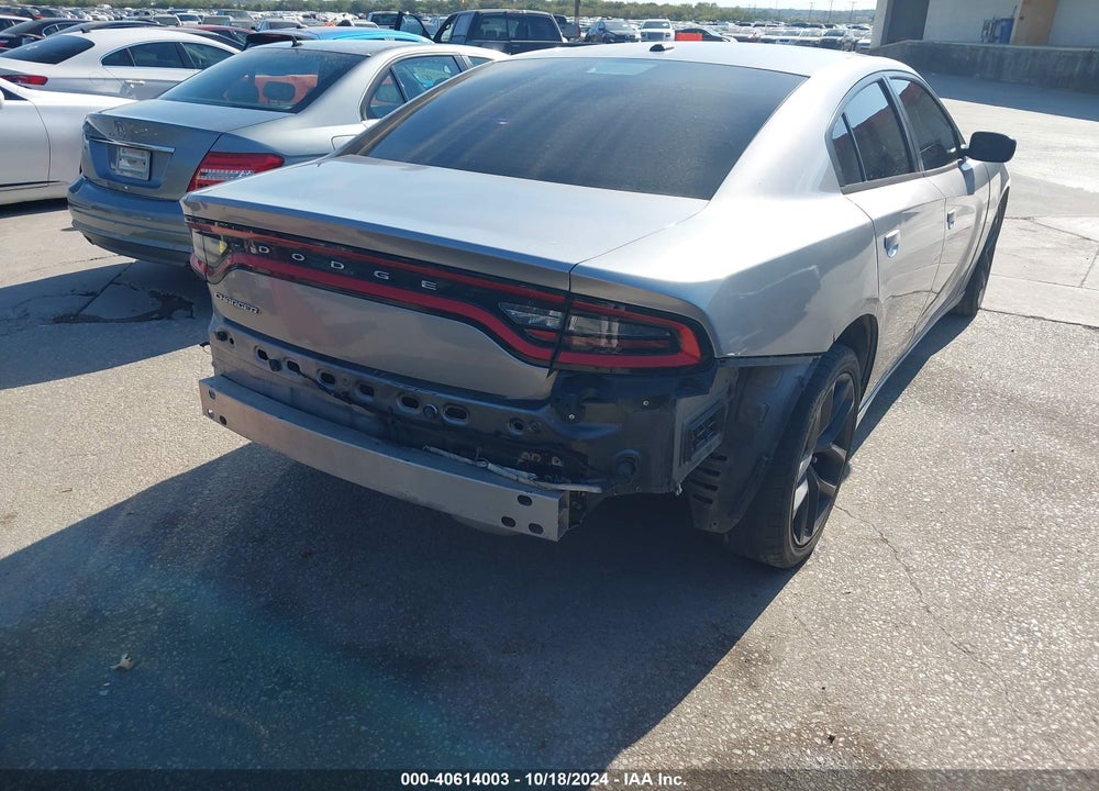 2015 DODGE CHARGER SE VIN: 2C3CDXBG1FH753906
