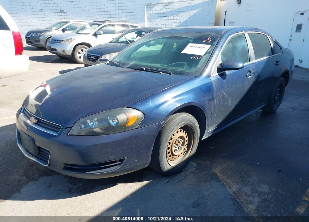 2011 CHEVROLET IMPALA POLICE VIN: 2G1WD5EMXB1300989