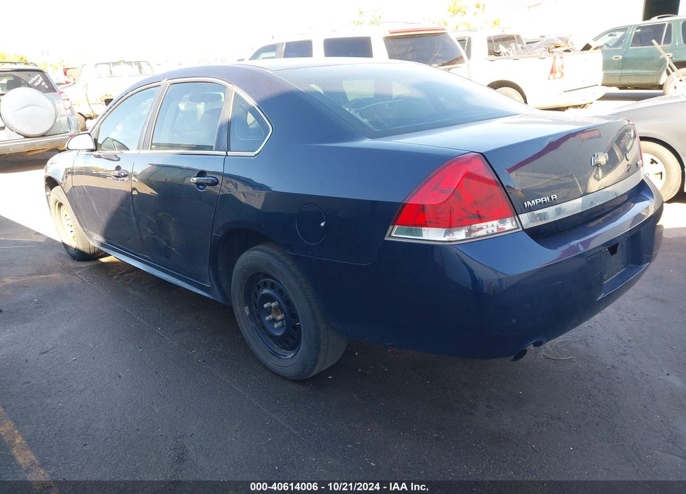 2011 CHEVROLET IMPALA POLICE VIN: 2G1WD5EMXB1300989