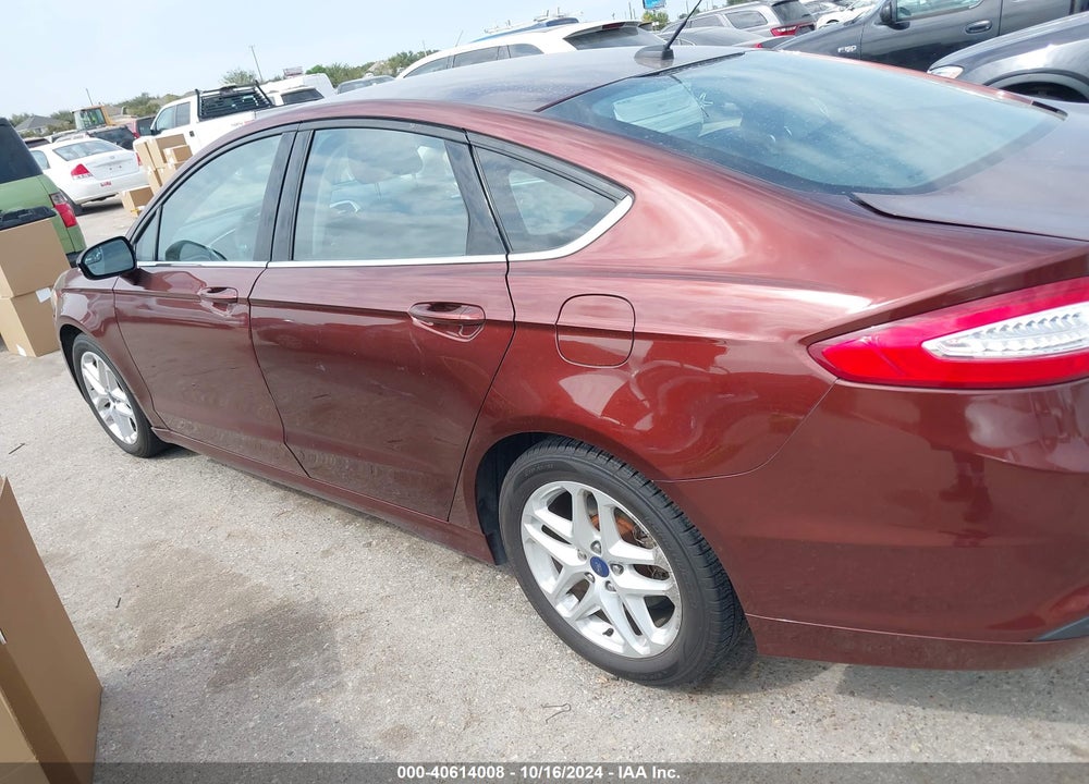 2015 FORD FUSION SE VIN: 3FA6P0H72FR262611
