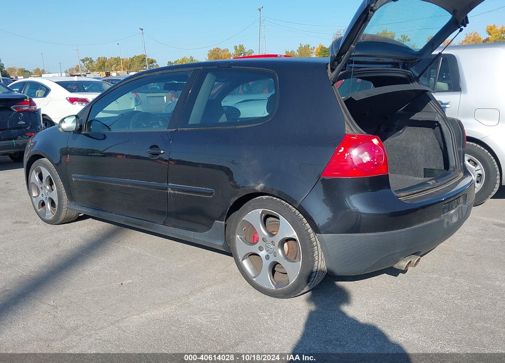 2009 VOLKSWAGEN GTI 2-DOOR VIN: WVWFV71K49W143693
