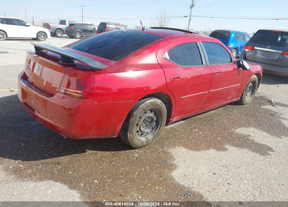 2008 DODGE CHARGER SXT VIN: 2B3KA33G68H107711