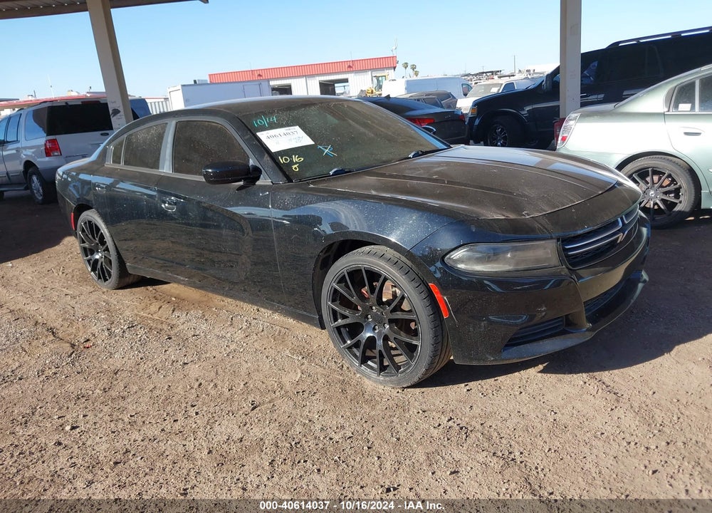 2015 DODGE CHARGER SE VIN: 2C3CDXBG2FH841346