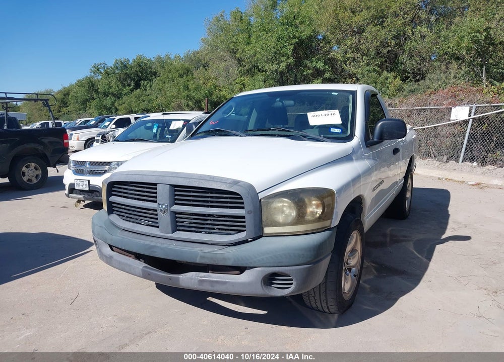 2007 DODGE RAM 1500 ST VIN: 1D7HA16K77J639856