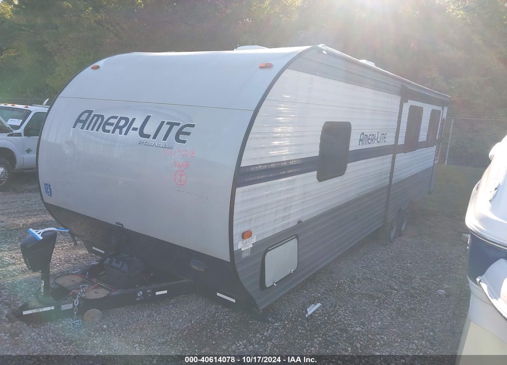 2020 GULFSTREAM TRAVEL TRAILER VIN: 1NL1G3124L1137100