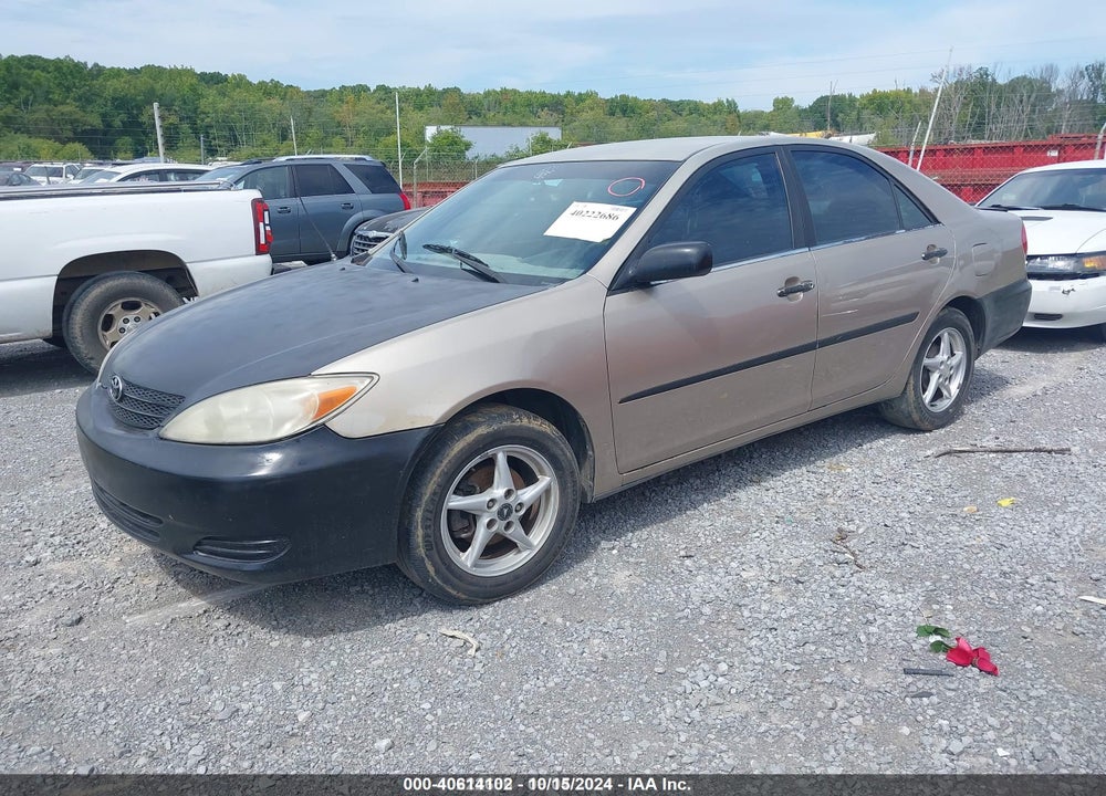 2004 TOYOTA CAMRY LE VIN: 4T1BE32K34U933556