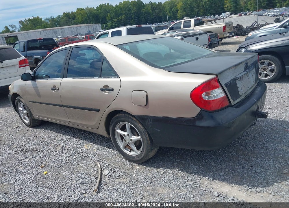 2004 TOYOTA CAMRY LE VIN: 4T1BE32K34U933556