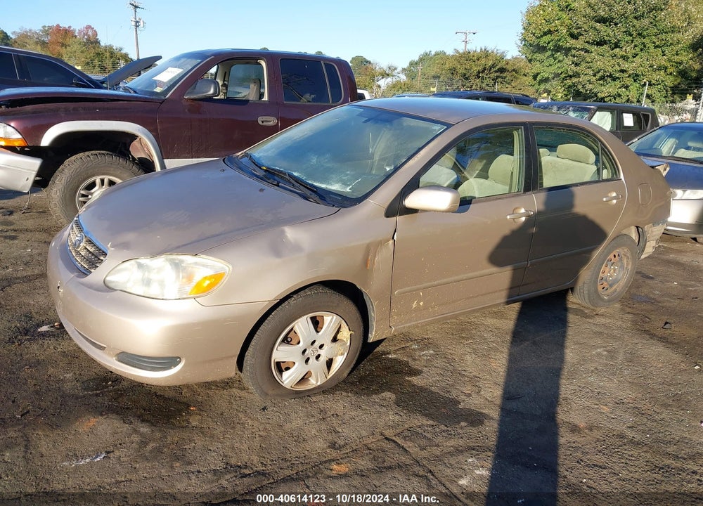 2005 TOYOTA COROLLA LE VIN: 2T1BR32E55C460826