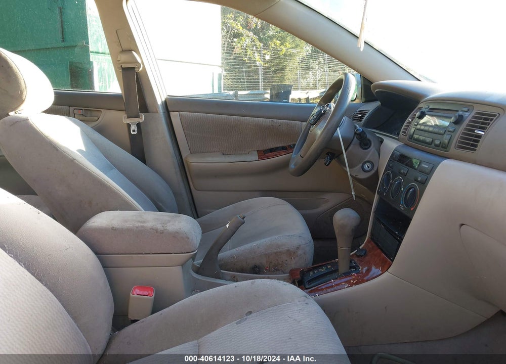 2005 TOYOTA COROLLA LE VIN: 2T1BR32E55C460826