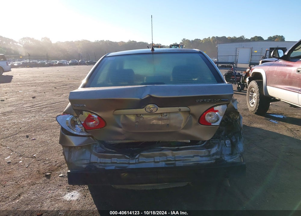 2005 TOYOTA COROLLA LE VIN: 2T1BR32E55C460826