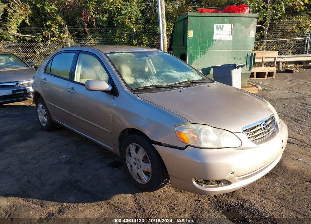 2005 TOYOTA COROLLA LE VIN: 2T1BR32E55C460826