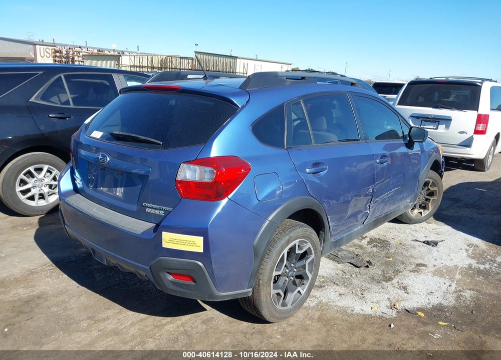 2017 SUBARU CROSSTREK 2.0I PREMIUM VIN: JF2GPABC1H8234203
