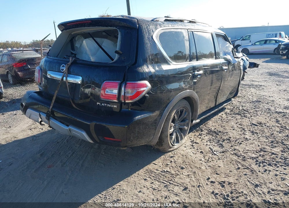 2017 NISSAN ARMADA PLATINUM VIN: JN8AY2NE0H9707740