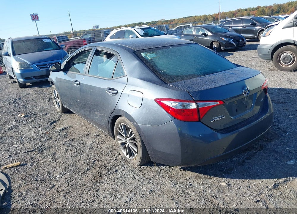 2016 TOYOTA COROLLA LE PLUS VIN: 2T1BURHE9GC642217