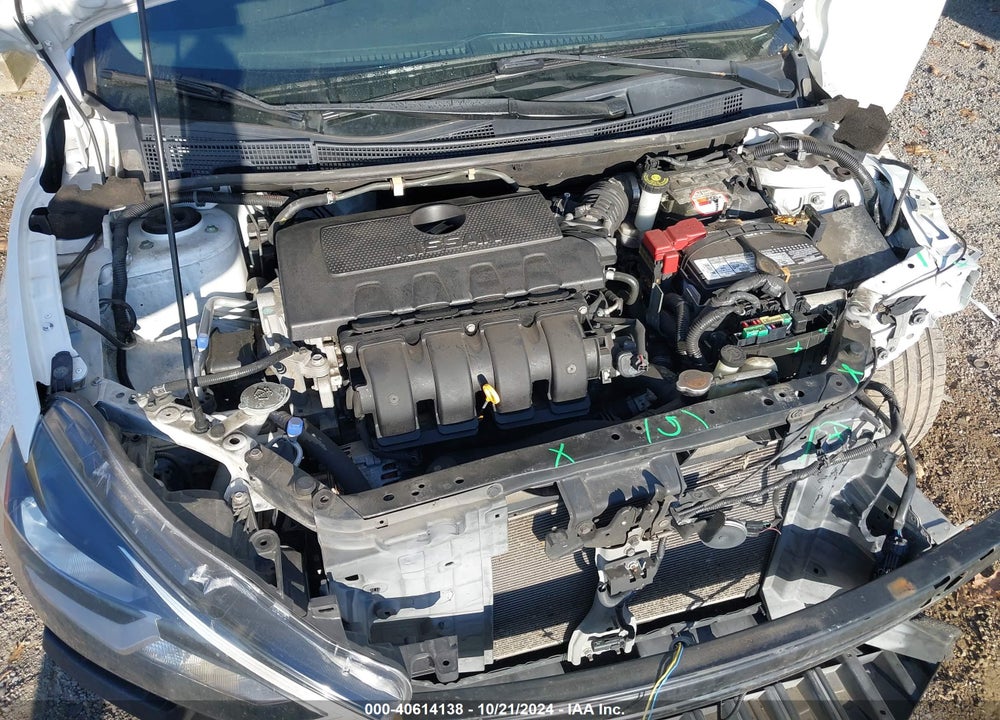 2017 NISSAN SENTRA SV VIN: 3N1AB7AP1HY283404