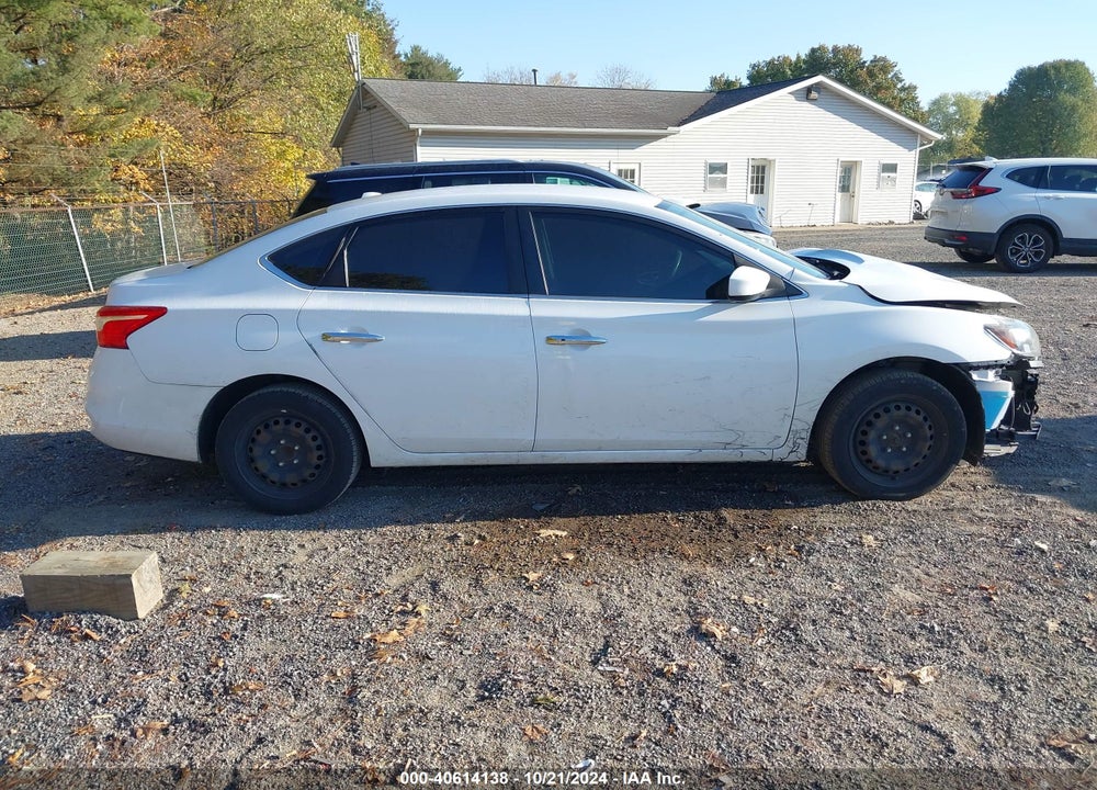 2017 NISSAN SENTRA SV VIN: 3N1AB7AP1HY283404