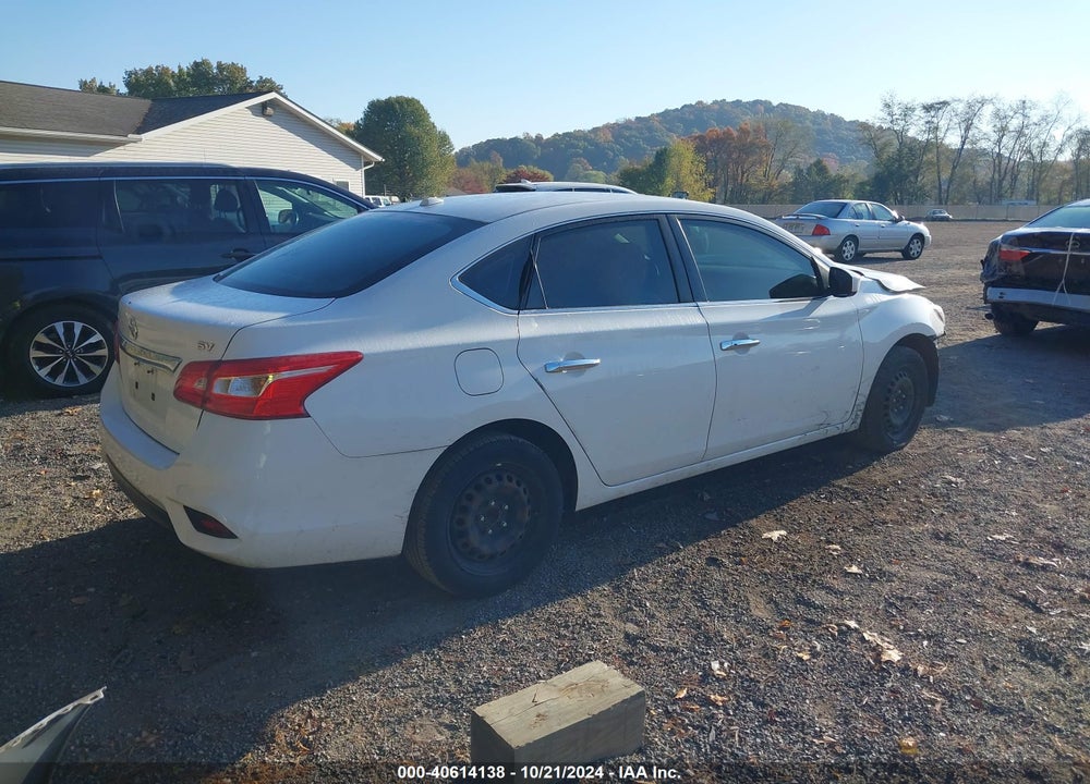 2017 NISSAN SENTRA SV VIN: 3N1AB7AP1HY283404