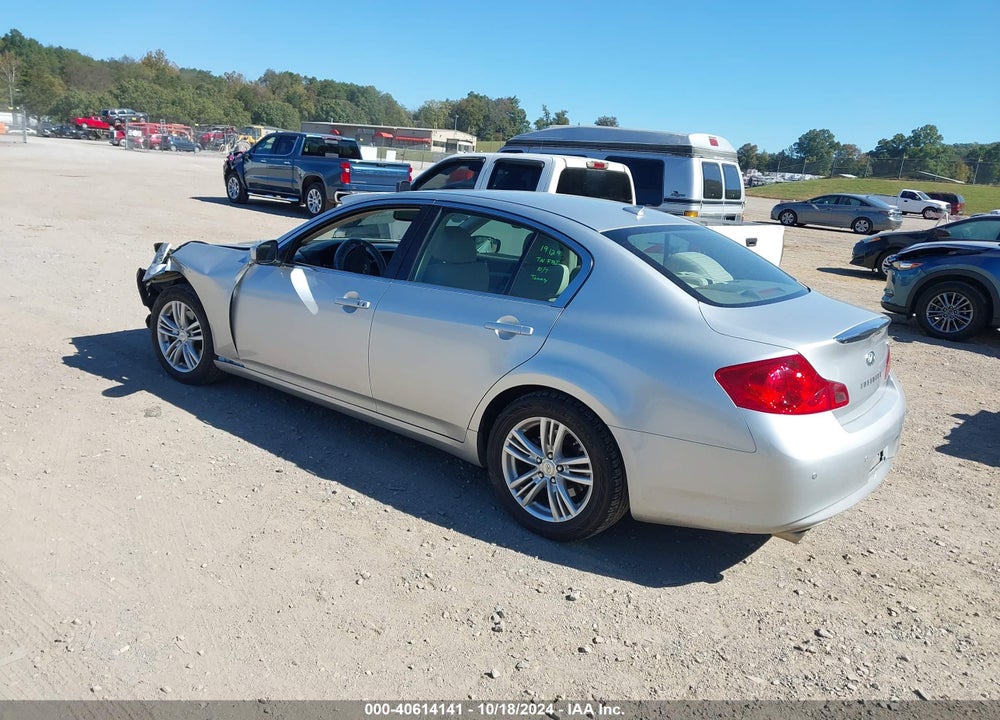 2012 INFINITI G37 JOURNEY VIN: JN1CV6AP8CM933514