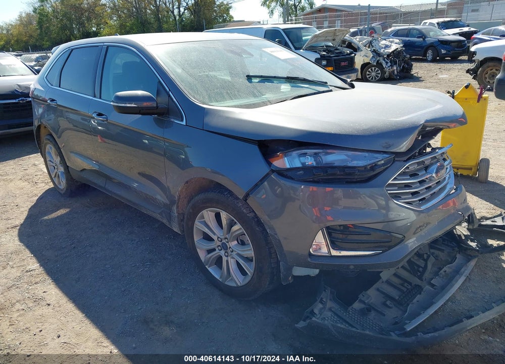 2022 FORD EDGE TITANIUM VIN: 2FMPK4K92NBA41811