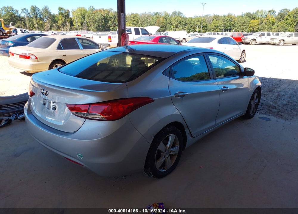 2013 HYUNDAI ELANTRA GLS VIN: 5NPDH4AE2DH259996