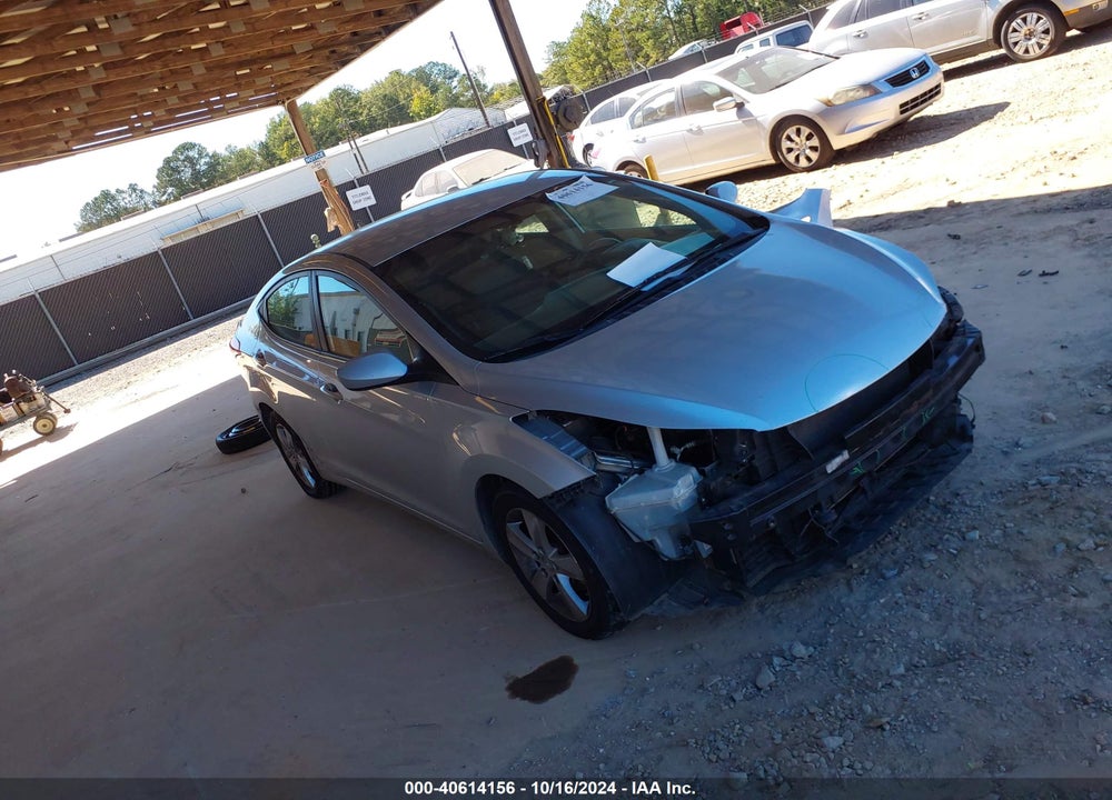 2013 HYUNDAI ELANTRA GLS VIN: 5NPDH4AE2DH259996
