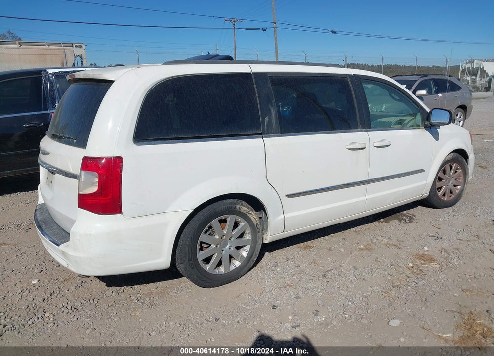 2011 CHRYSLER TOWN & COUNTRY TOURING-L VIN: 2A4RR8DG6BR785467