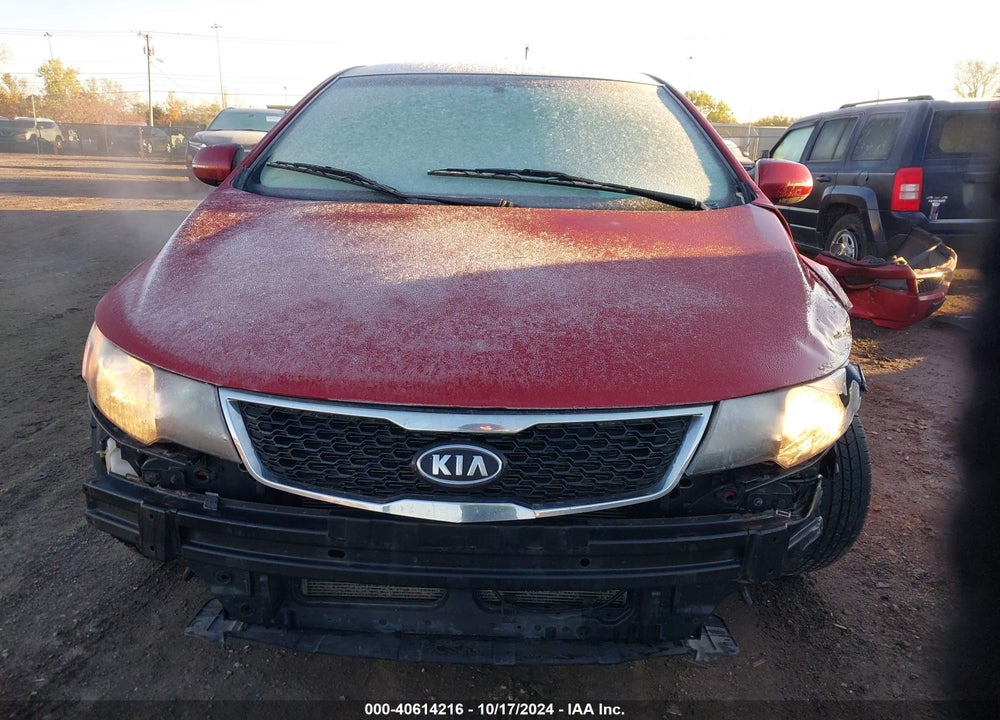 2012 KIA FORTE EX VIN: KNAFU4A27C5556011