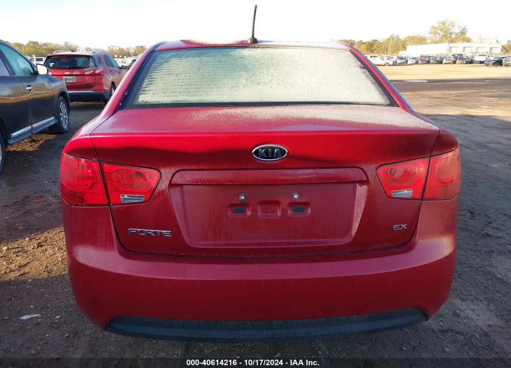 2012 KIA FORTE EX VIN: KNAFU4A27C5556011