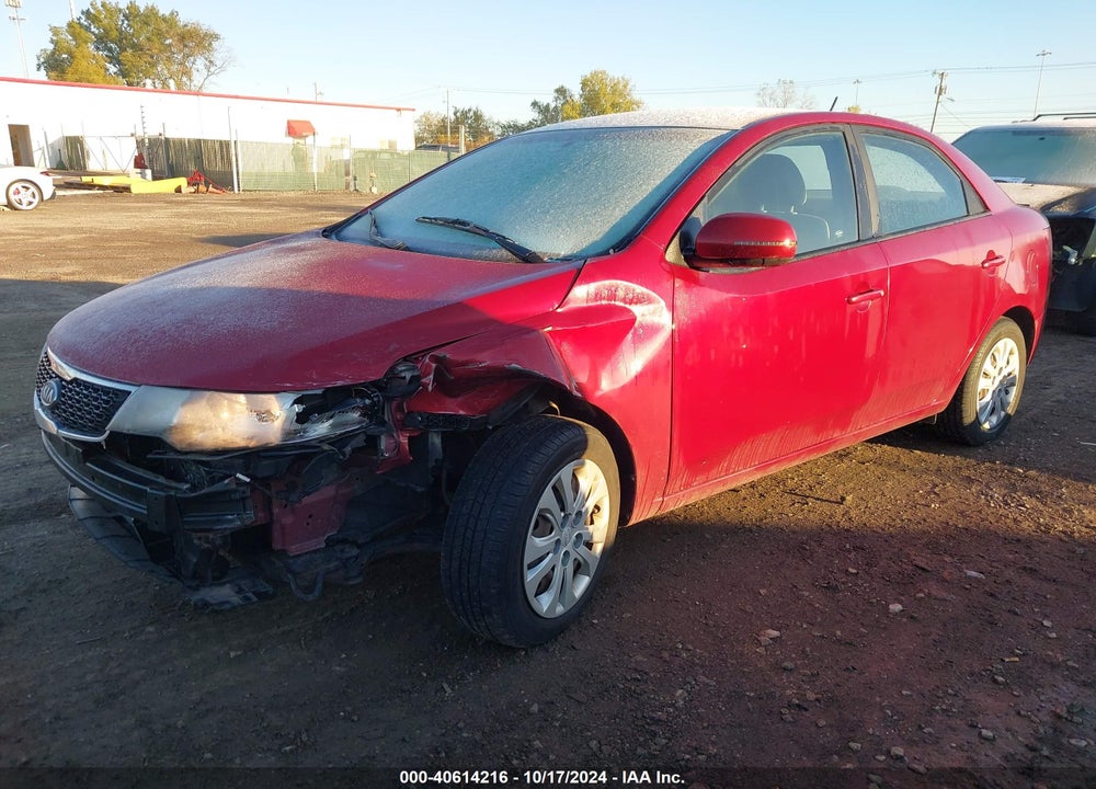 2012 KIA FORTE EX VIN: KNAFU4A27C5556011