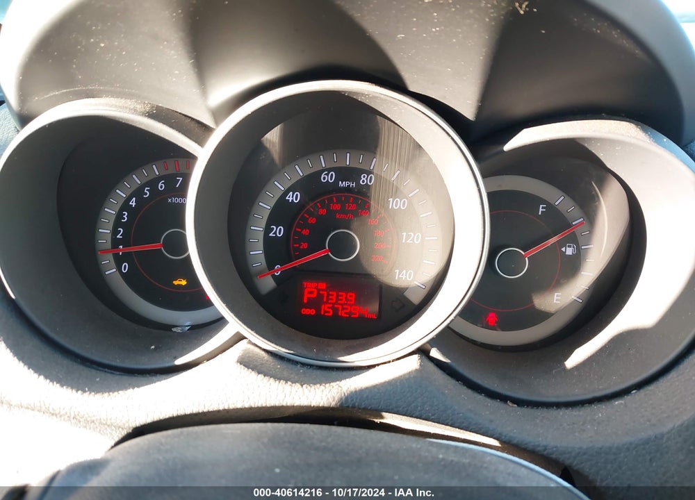 2012 KIA FORTE EX VIN: KNAFU4A27C5556011