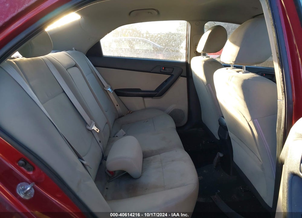 2012 KIA FORTE EX VIN: KNAFU4A27C5556011