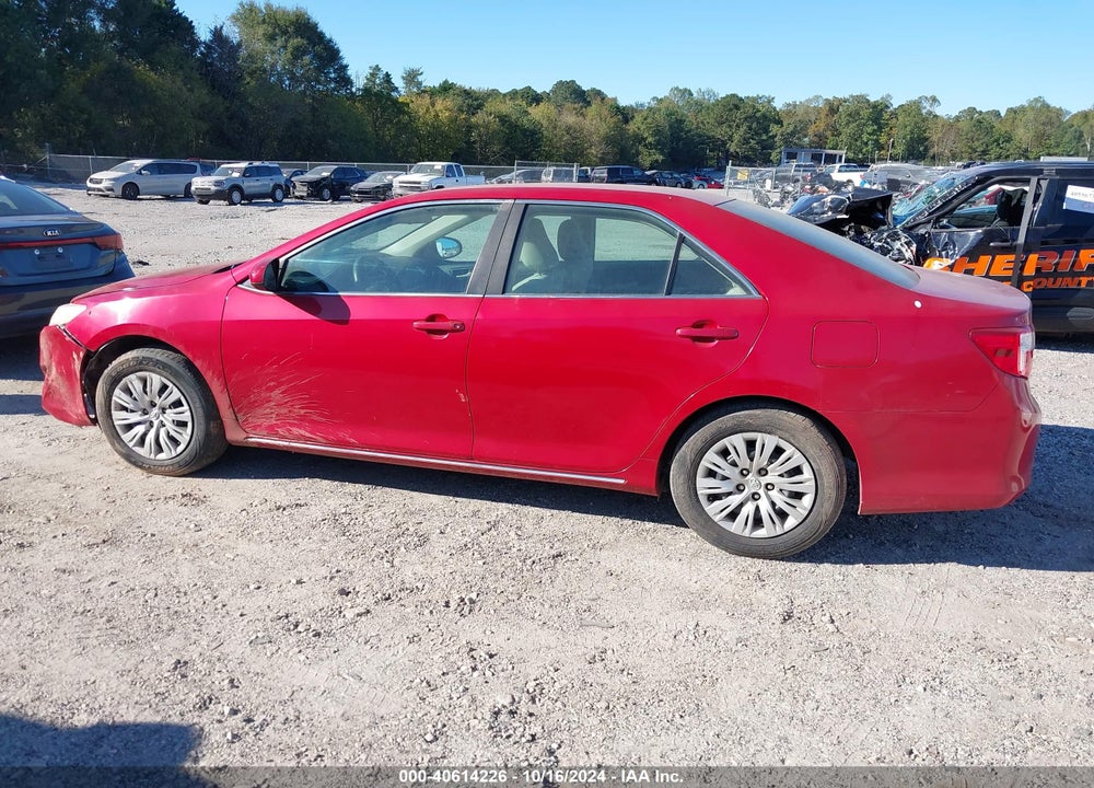 2013 TOYOTA CAMRY LE VIN: 4T1BF1FK0DU680076