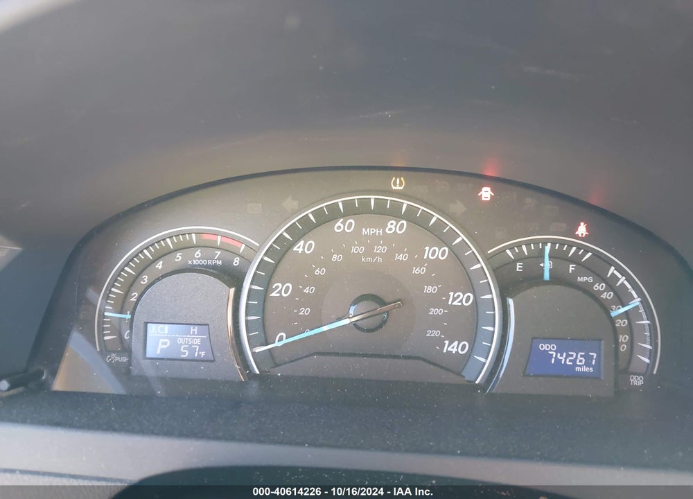 2013 TOYOTA CAMRY LE VIN: 4T1BF1FK0DU680076