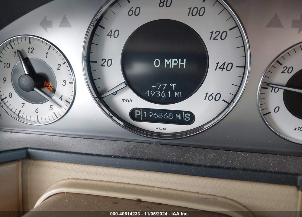 2008 MERCEDES-BENZ E 350 VIN: WDBUF56X58B280126