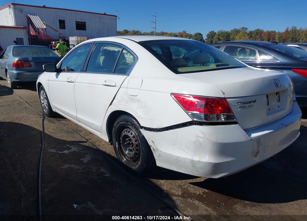 2009 HONDA ACCORD 2.4 LX VIN: 1HGCP26399A174339
