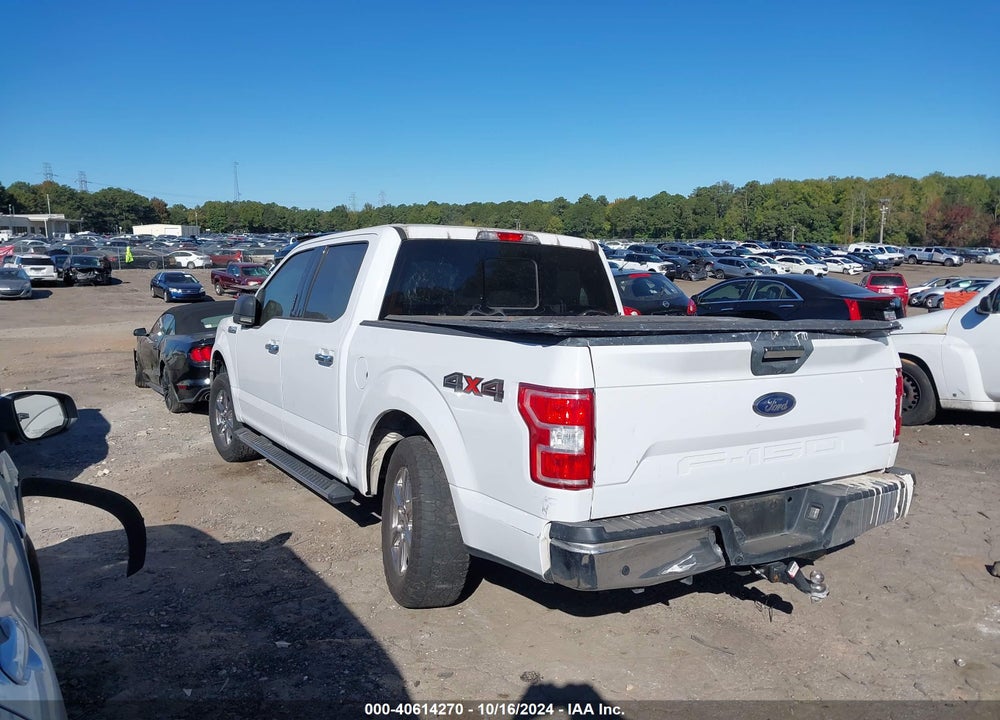 2018 FORD F-150 XLT VIN: 1FTEW1E51JKD77554