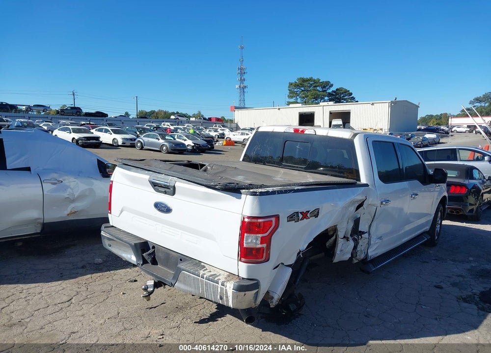 2018 FORD F-150 XLT VIN: 1FTEW1E51JKD77554